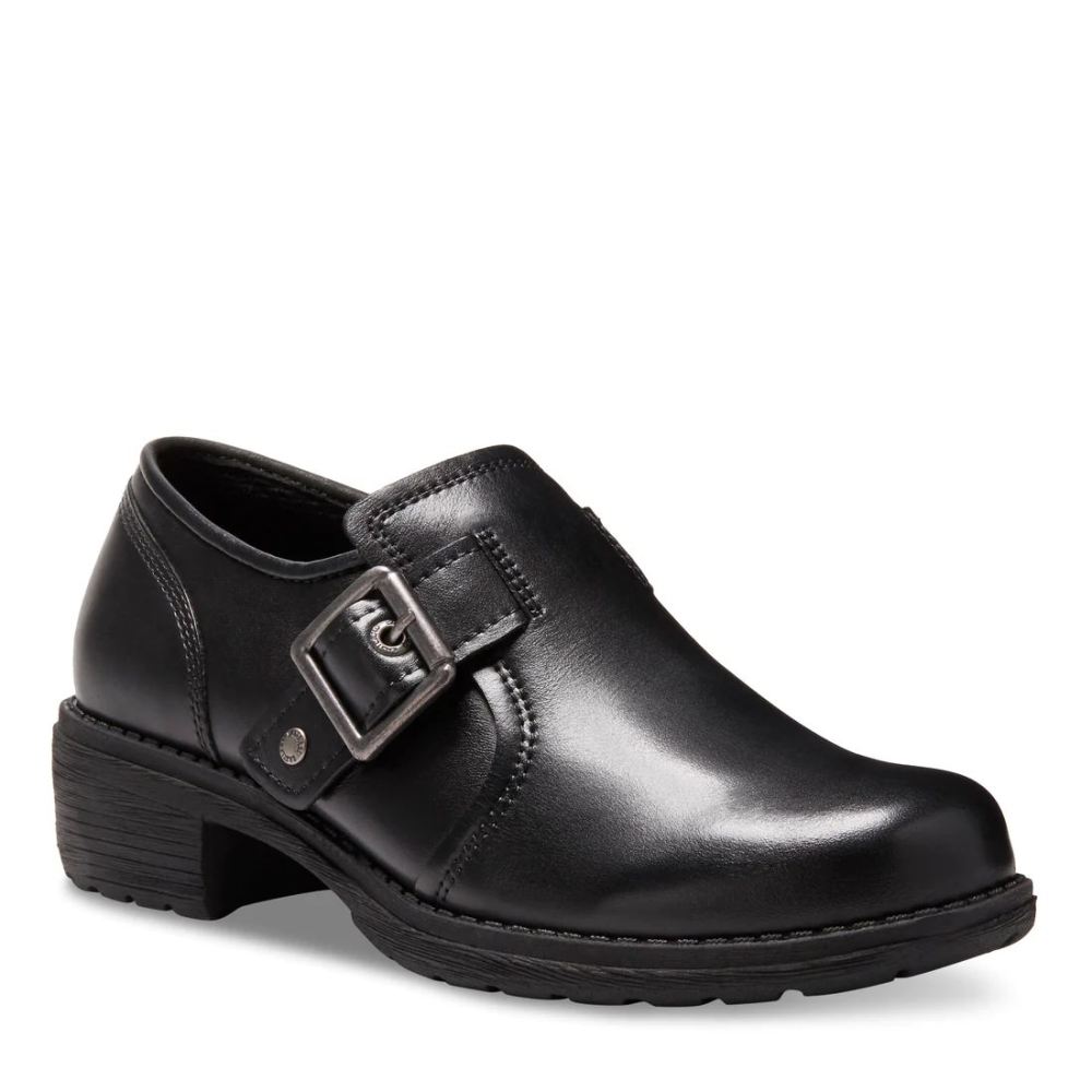 Eastland Shoes | Women's Open Road Slip On-Black - Click Image to Close