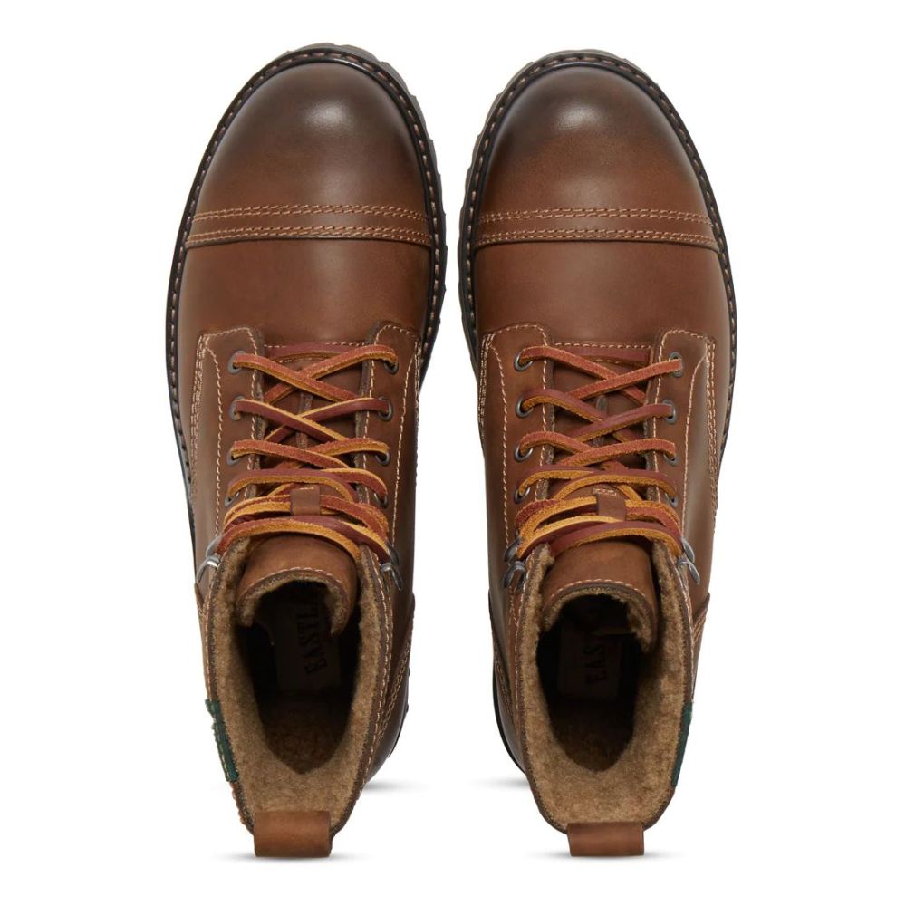 Eastland Shoes | Men's Ethan 1955 Fleece Lined Cap Toe Lug Boot-Brown